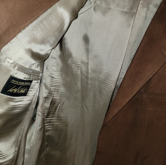 Mens sz 46 T Lord & Taylor Fifth Avenue Collection Blazer Sport Coat Microfiber - Picture 12 of 14